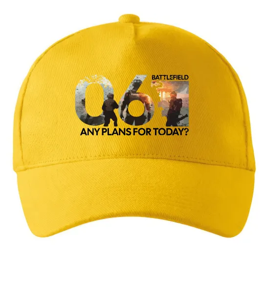 Кепка Battlefield 6 Солнечно желтый фото