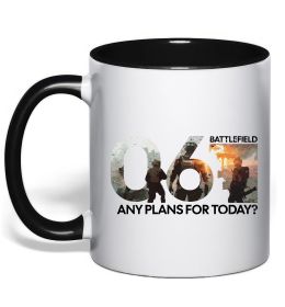 Чашка с цветной ручкой Battlefield 6
