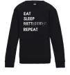 Детский Свитшот Eat sleep battlefield Черный Детский Свитшот Eat sleep battlefield Черный фото