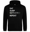 Жіноча толстовка (худі) Eat sleep battlefield Чорний фото
