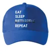 Кепка Eat sleep battlefield Ярко-синий фото