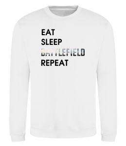 Свитшот Eat sleep battlefield Свитшот Eat sleep battlefield