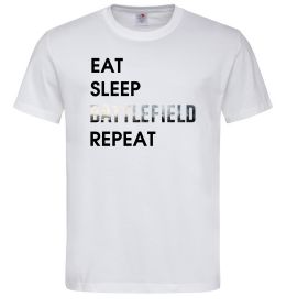 Чоловіча футболка Eat sleep battlefield