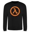 Свитшот Half life logo Черный фото