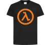 Детская футболка Half life logo Черный фото