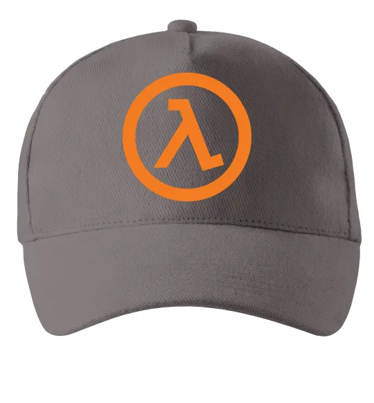 Кепка Half life logo Сірий фото