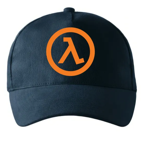 Кепка Half life logo Темно-синій фото