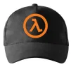 Кепка Half life logo Чорний фото