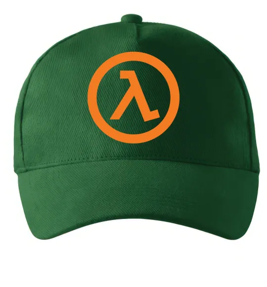 Кепка Half life logo Темно-зелений фото