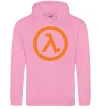 Мужская толстовка (худи) Half life logo Розовый фото