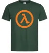 Чоловіча футболка Half life logo Темно-зелений фото
