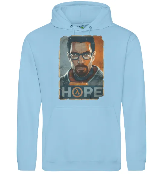 Чоловіча толстовка (худі) Half Life Hope Блакитний фото
