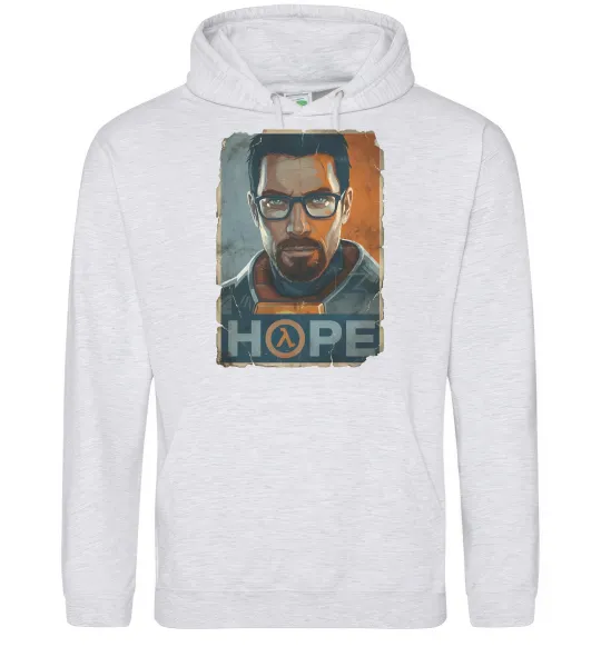 Жіноча толстовка (худі) Half Life Hope Сірий меланж фото