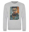 Світшот Half Life Hope Сірий меланж фото