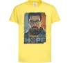 Детская футболка Half Life Hope Лимонный Детская футболка Half Life Hope Лимонный фото