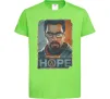Детская футболка Half Life Hope Лаймовый Детская футболка Half Life Hope Лаймовый фото