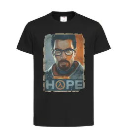 Дитяча футболка Half Life Hope Чорний фото