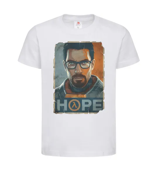 Дитяча футболка Half Life Hope Білий фото