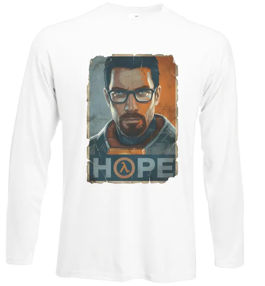 Лонгслив Half Life Hope Белый фото