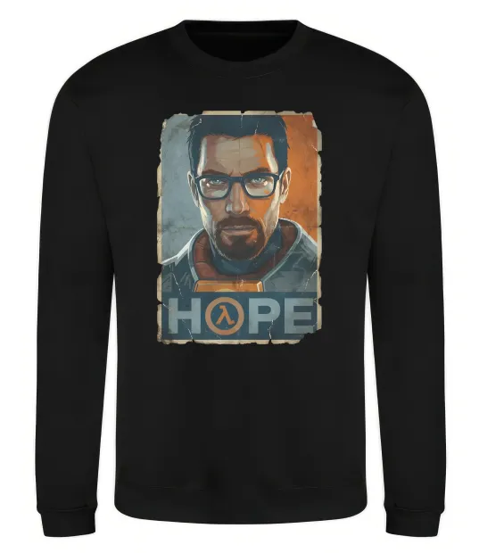 Свитшот Half Life Hope Черный фото