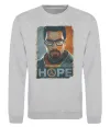 Свитшот Half Life Hope Серый меланж Свитшот Half Life Hope Серый меланж фото
