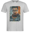 Мужская футболка Half Life Hope Серый Мужская футболка Half Life Hope Серый фото