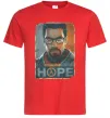 Мужская футболка Half Life Hope Красный Мужская футболка Half Life Hope Красный фото