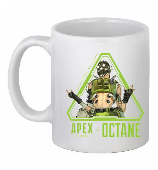 Чашка керамическая Apex Octane Белый фото