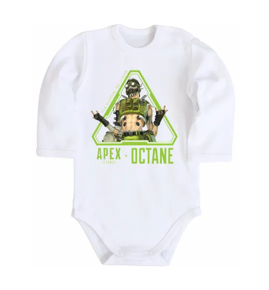 Детский боди Apex Octane Белый фото