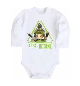 Детский боди Apex Octane Белый фото
