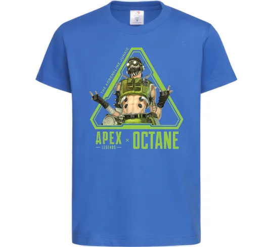 Детская футболка Apex Octane Ярко-синий фото