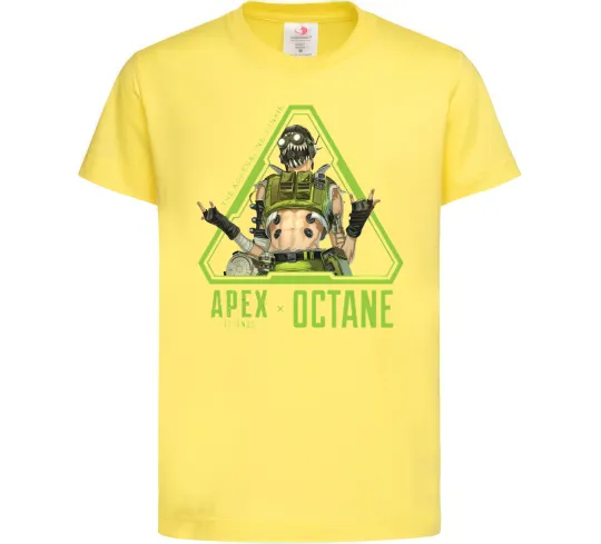 Детская футболка Apex Octane Лимонный фото
