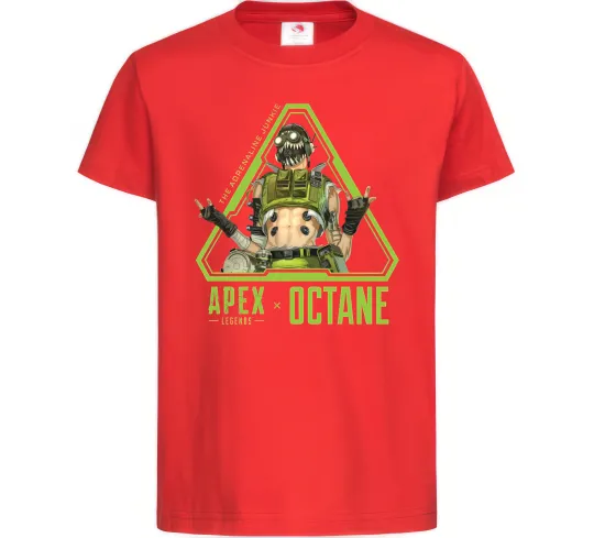 Детская футболка Apex Octane Красный фото