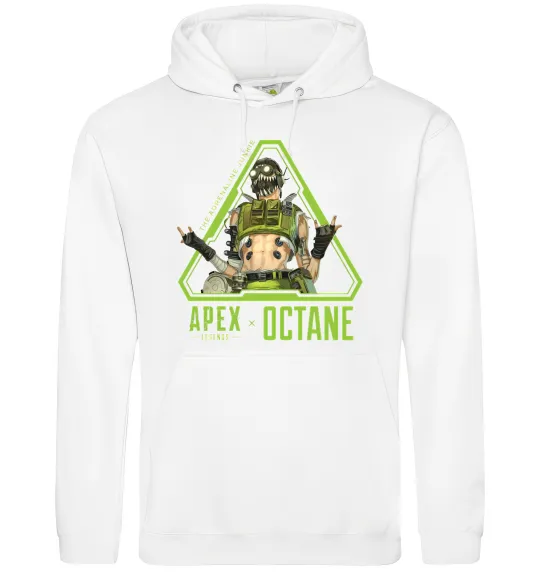 Женская толстовка (худи) Apex Octane Белый фото