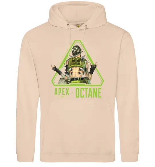 Женская толстовка (худи) Apex Octane Песочный фото