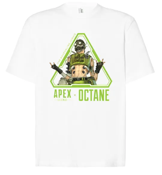Футболка Оверсайз Apex Octane Белый фото