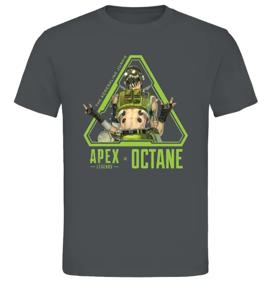 Чоловіча футболка Apex Octane Графіт фото