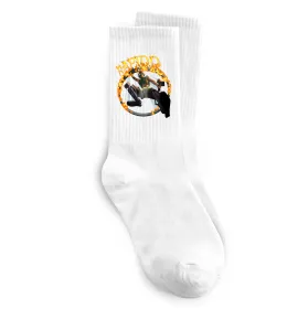 Носки Serious Sam logo Белый фото Носки Serious Sam logo Белый фото