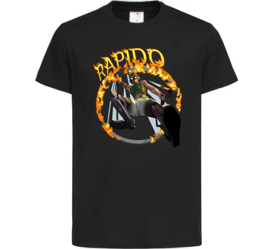 Детская футболка Apex Rapido Черный фото