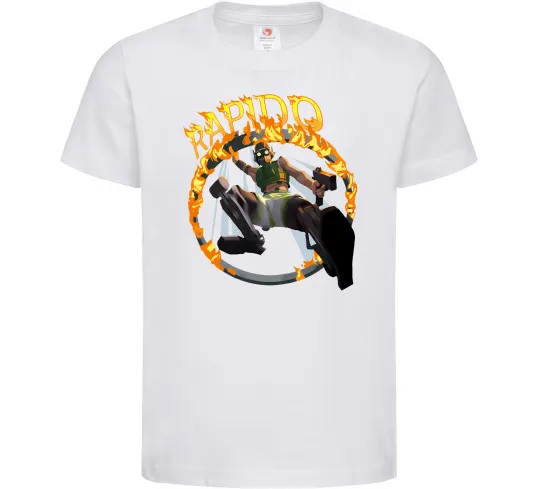 Детская футболка Apex Rapido Белый фото