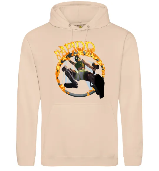 Мужская толстовка (худи) Apex Rapido Песочный фото