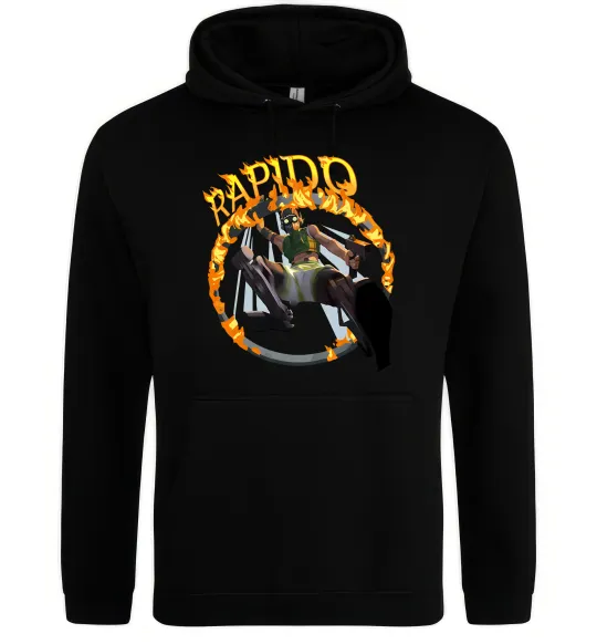 Женская толстовка (худи) Apex Rapido Черный фото