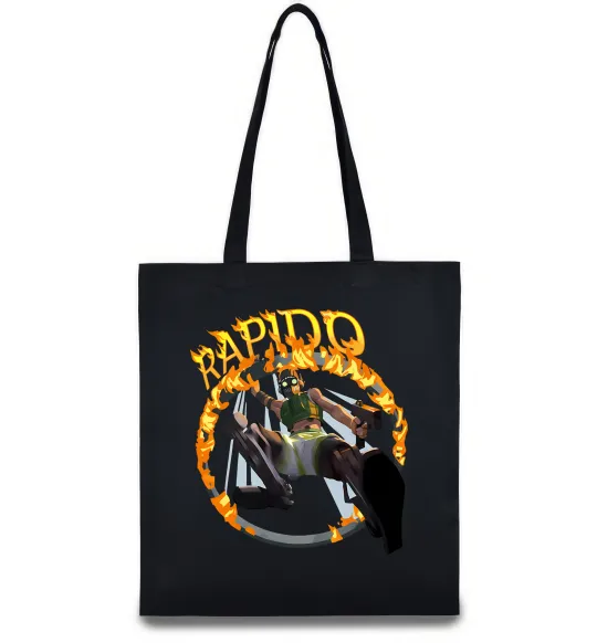 Еко-сумка Apex Rapido Чорний фото