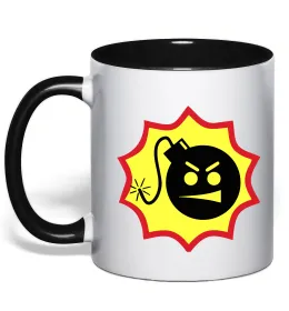 Чашка с цветной ручкой Чашка с цветной ручкой