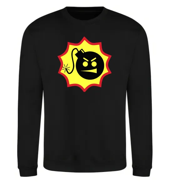 Свитшот Serious Sam logo Черный фото