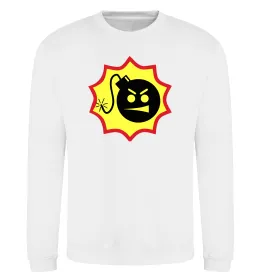 Світшот Serious Sam logo Білий фото