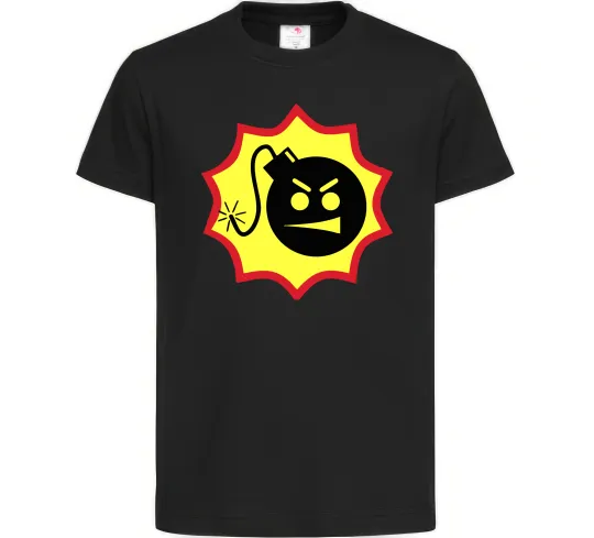 Детская футболка Serious Sam logo Черный фото