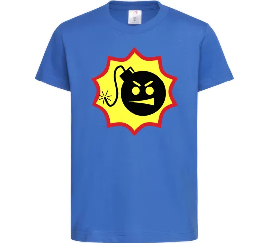 Детская футболка Serious Sam logo Ярко-синий фото