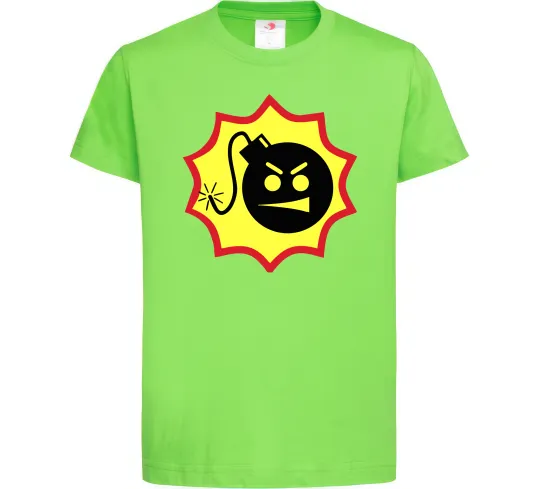 Детская футболка Serious Sam logo Лаймовый фото