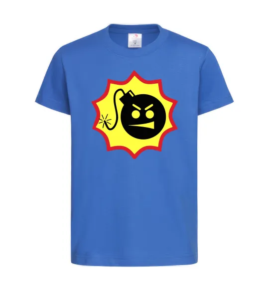 Детская футболка Serious Sam logo Ярко-синий фото